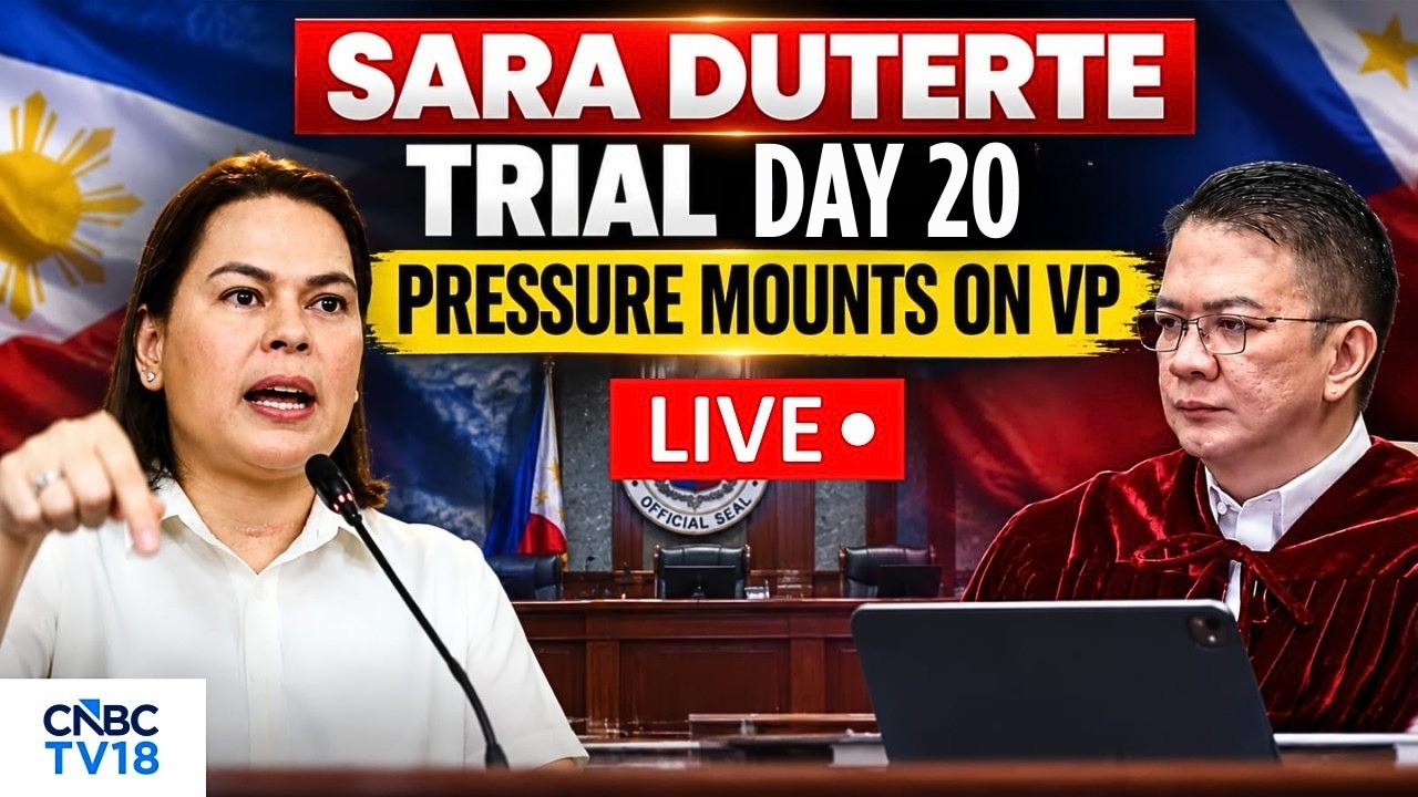 Sara Duterte Impeachment Trial  Day 20 LIVE: Escudero Warns Lawyers Over Public Statements  |N18G