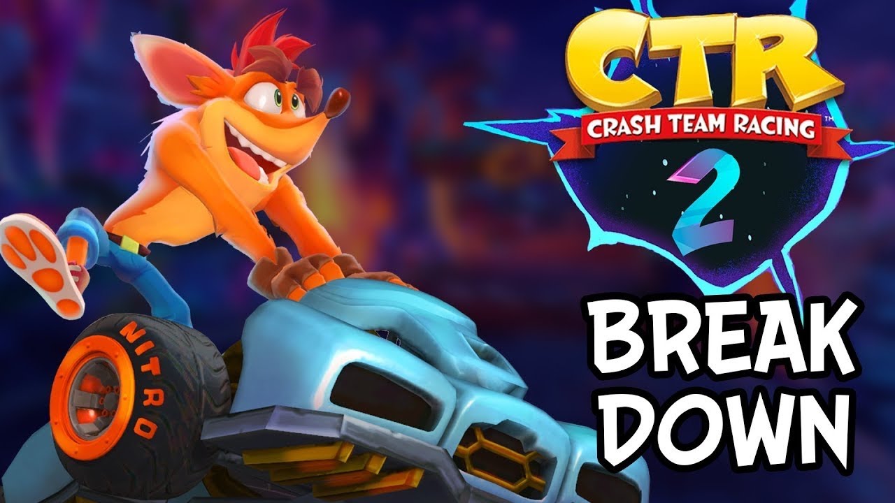 Crash team racing 2 breakdown!!(new tease!!)