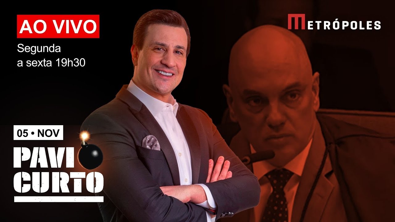PAVIO CURTO COM PAVINATTO AO VIVO (05/11): CASTRO DOBRA APOSTA; BOLSONARO PRESO; E + NOT&Iacute;CIAS RUINS