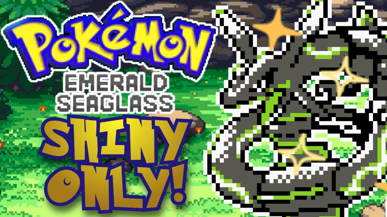 Pokemon Emerald Seaglass, но ТОЛЬКО с БЛЕСТЯЩИМИ ПОКЕМОНАМИ!
