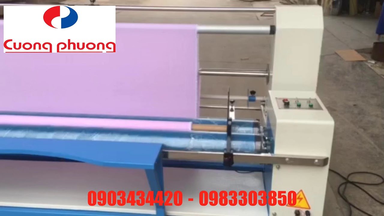 SL-660S M&aacute;y cuộn vải c&oacute; canh bi&ecirc;n tự động - Cường Phương