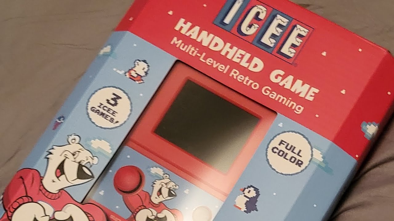 ICEE  multi-level retro gaming handheld (FIzz Creations)