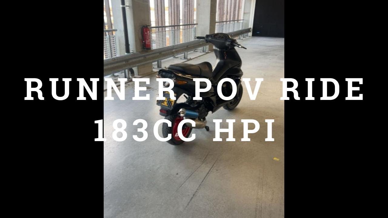 runner 183cc hpi maken en rijden BOZE MAN? 4K 120fps