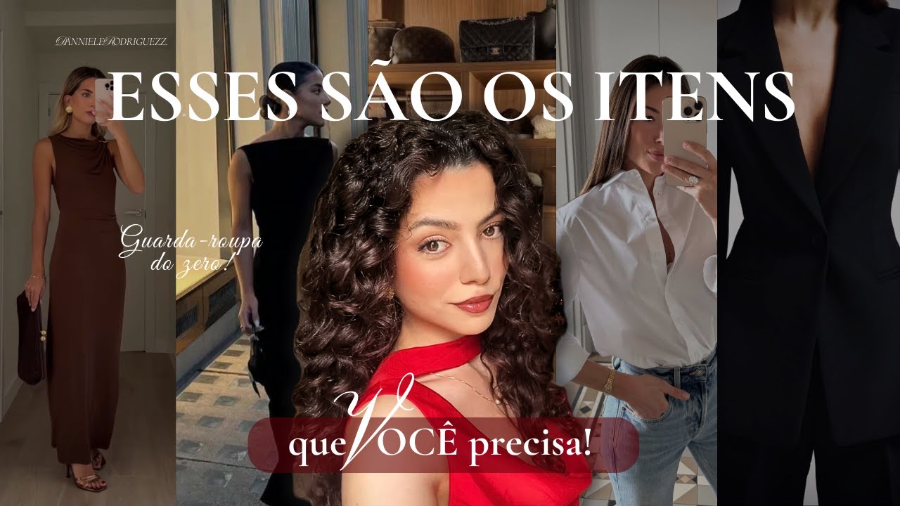 Se eu estivesse começando a montar meu guarda-roupa do zero, compraria isto.
