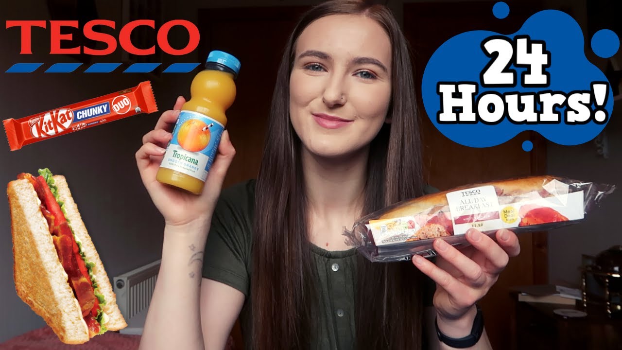 I Only Ate Tesco Meal Deals for 24 Hours!