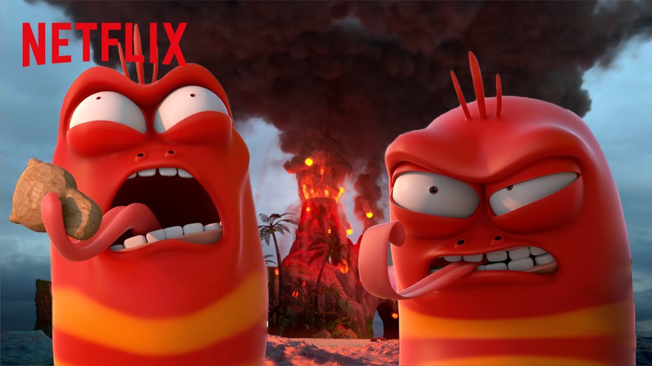 Red's Angriest Moments 😡 The Larva Island Movie | Netflix Family