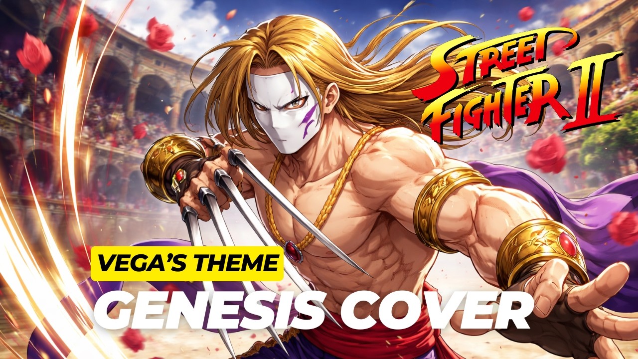 Street Fighter II: Vega Theme [Sega Genesis / Mega Drive Cover]