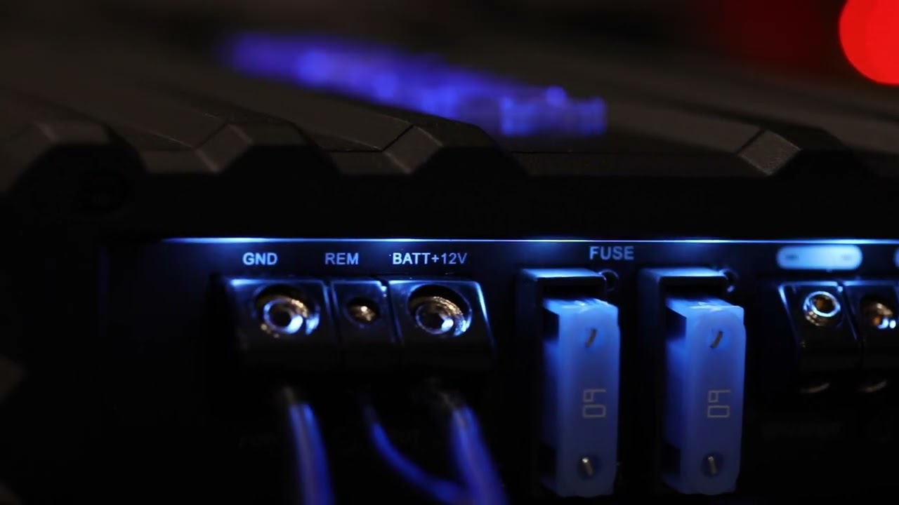 Hifonics BE40 Amplifier Bass Control Setup Video