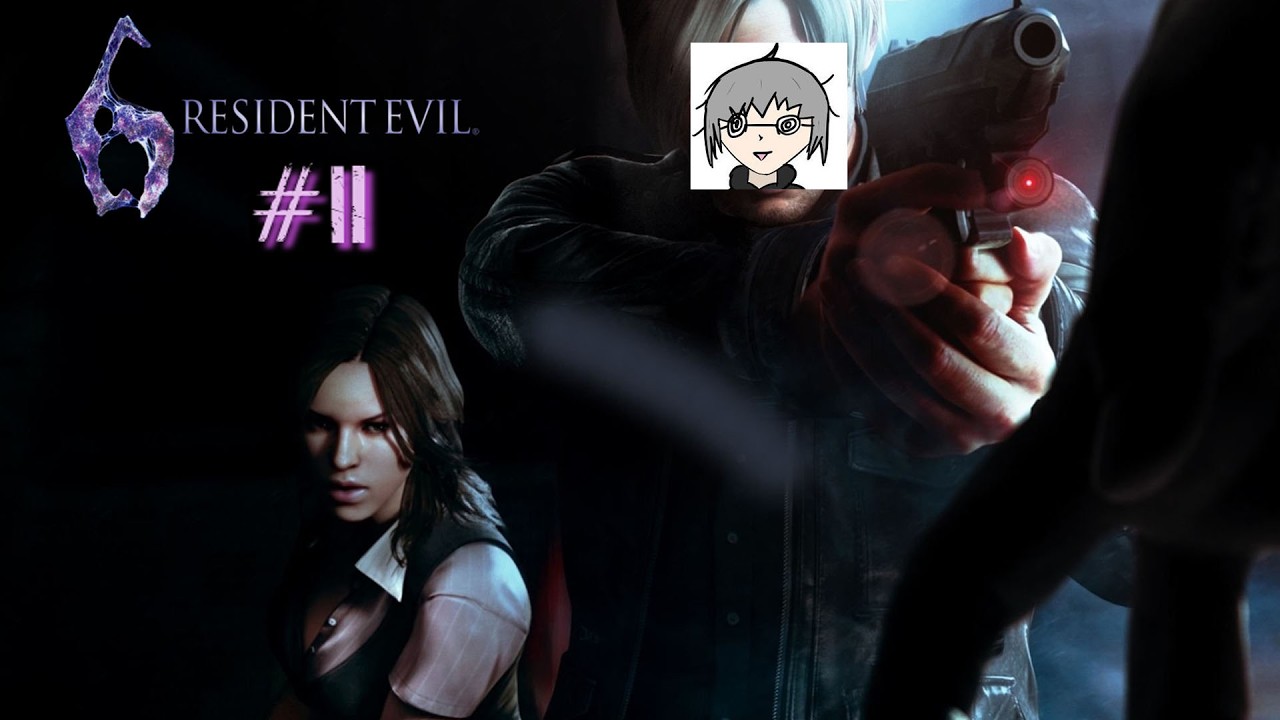 resident evil 6 co-op #2 cementerio y ada wong