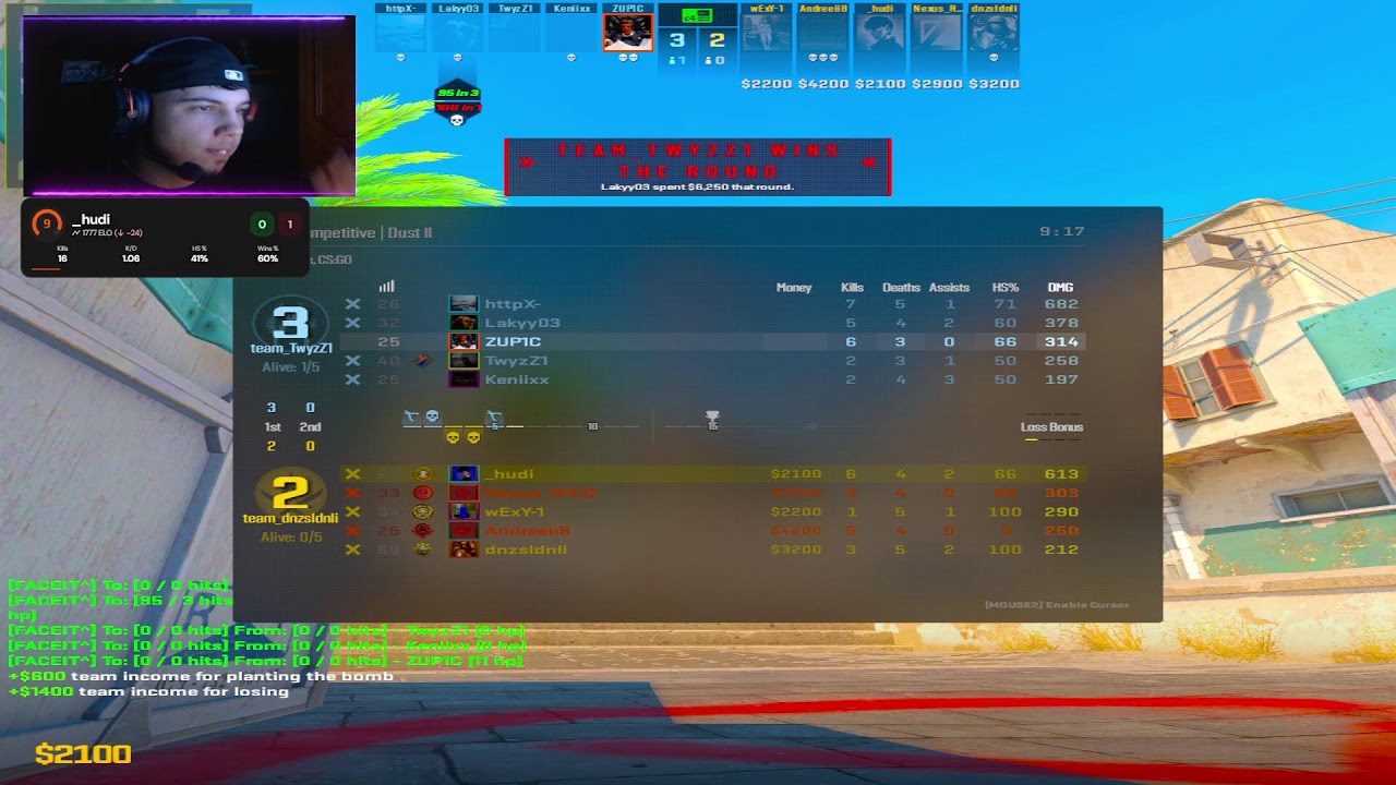 WEEKEND RELAXANT CU FACEIT | LEVEL 8 |