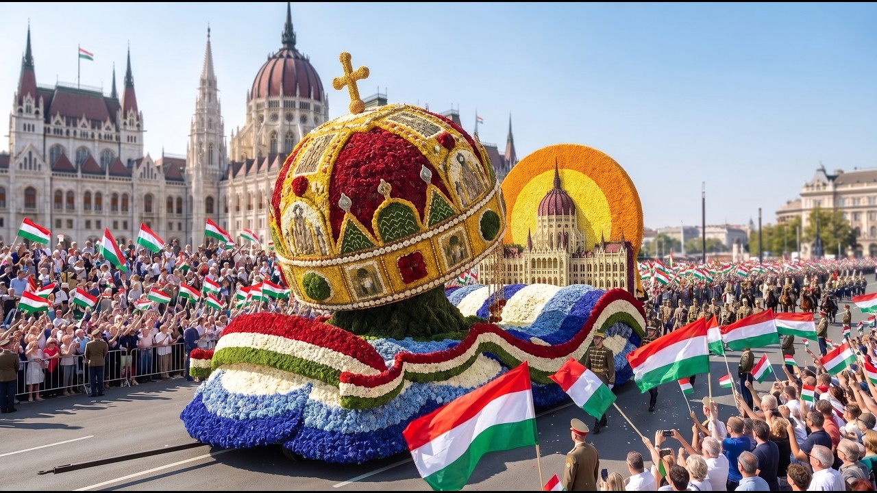 🔴 LIVE | Debrecen Flower Carnival 2026 🇭🇺 | Giant Floral Floats & Spectacular Flower Parade 🌸