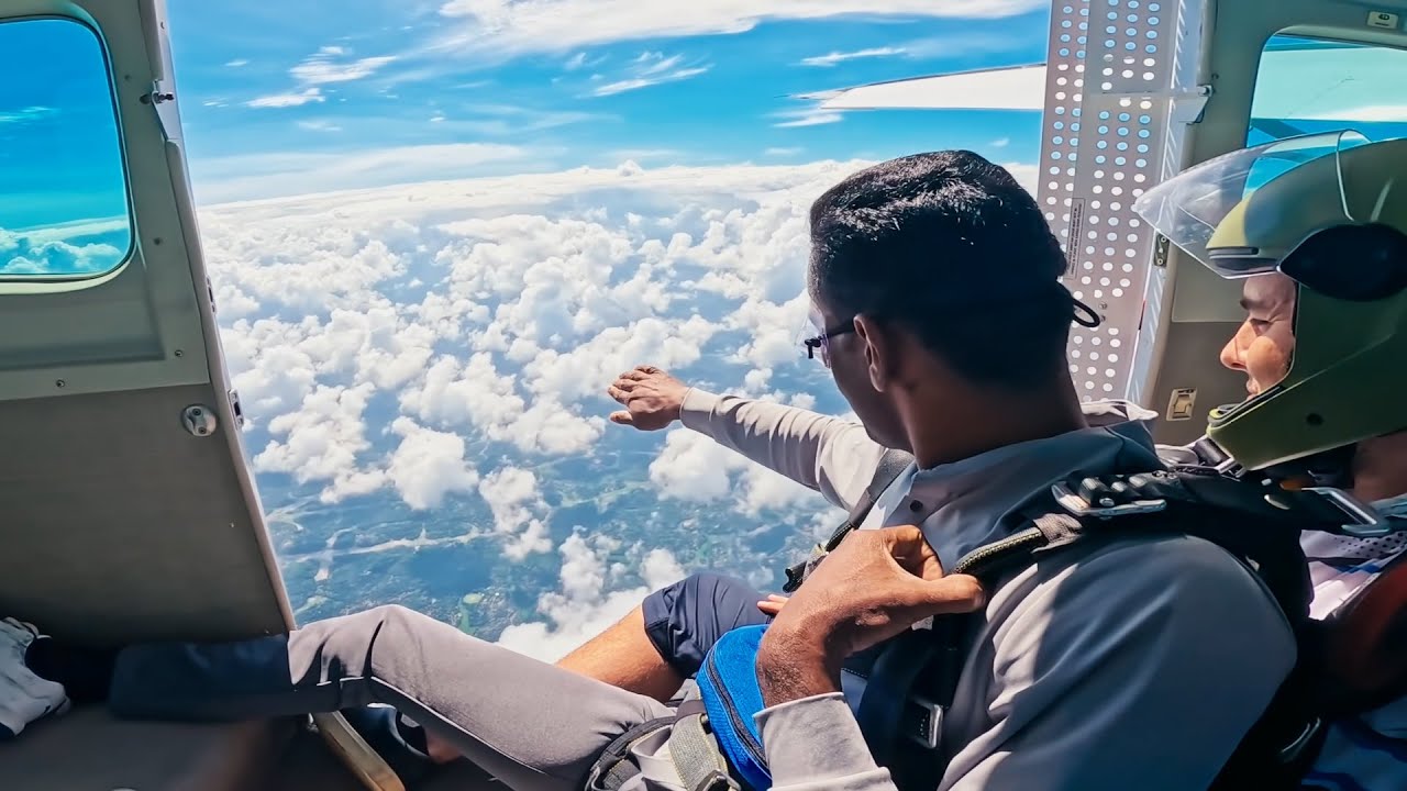 Find peace on the other side of fear - Skydive Sri Lanka