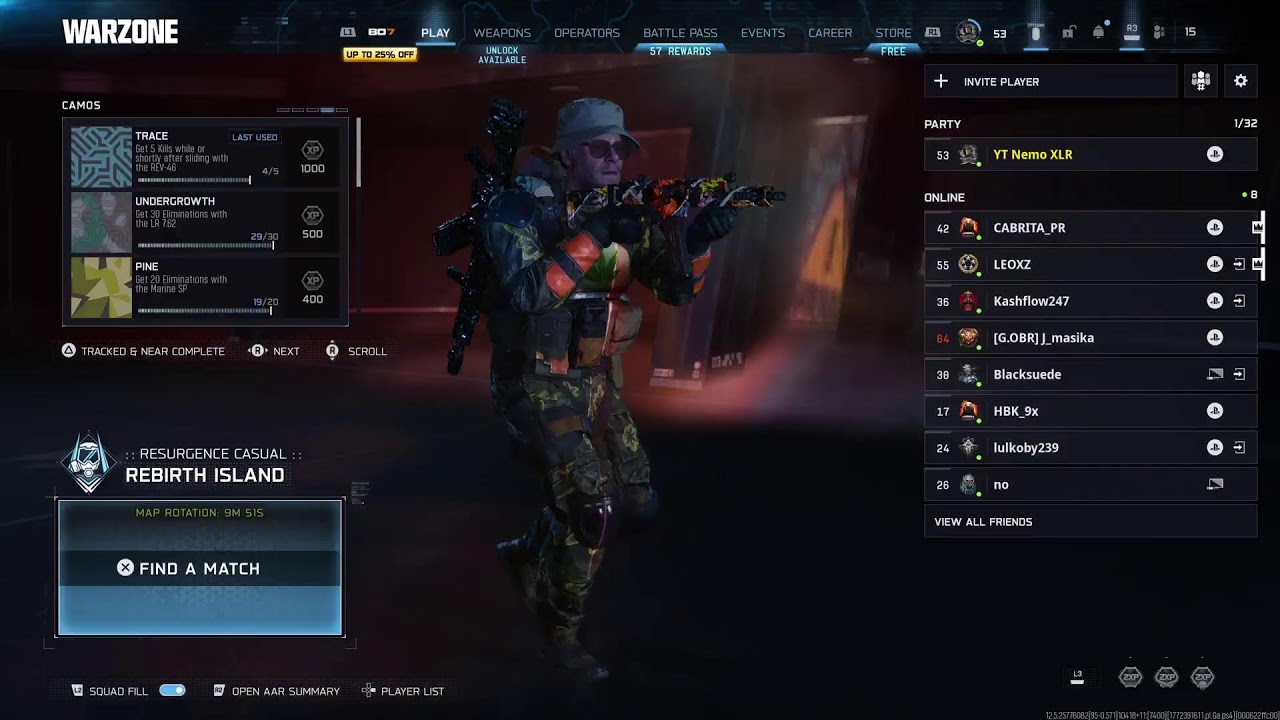 Warzone resurgence Aim / Movement Practice