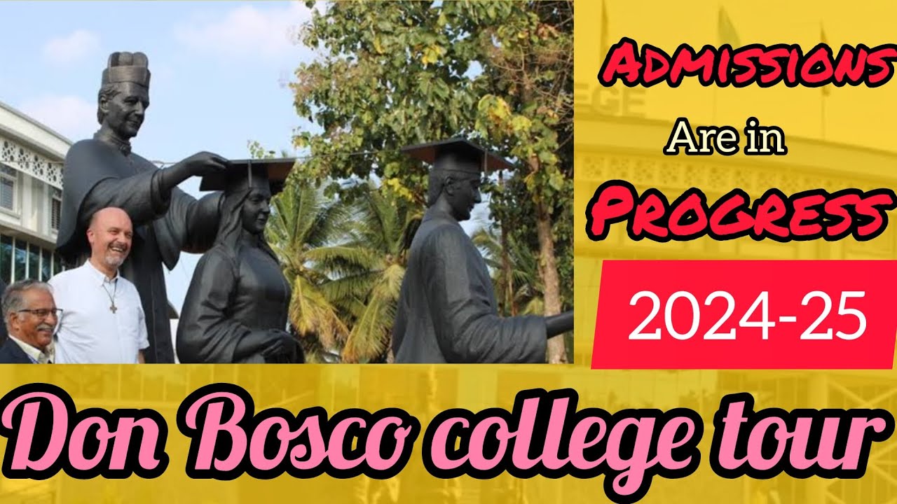 Bangalore College Vlog: Don Bosco Campus Tour