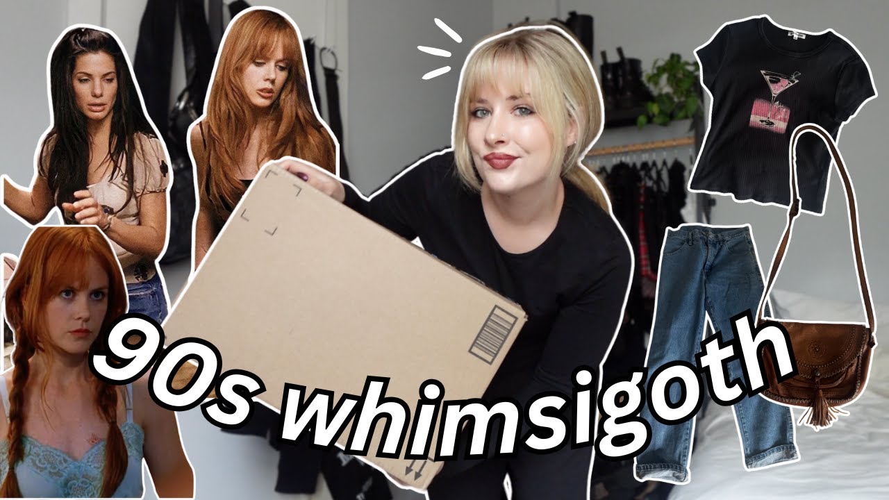thrifting a 90s WHIMSIGOTH style bundle | styling strangers ep 6