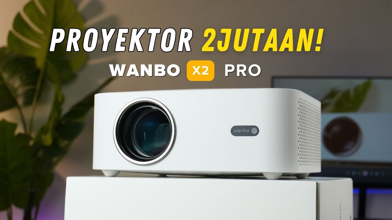 Review dan Unboxing Proyektor 2 Jutaan! Wanbo X2 Pro