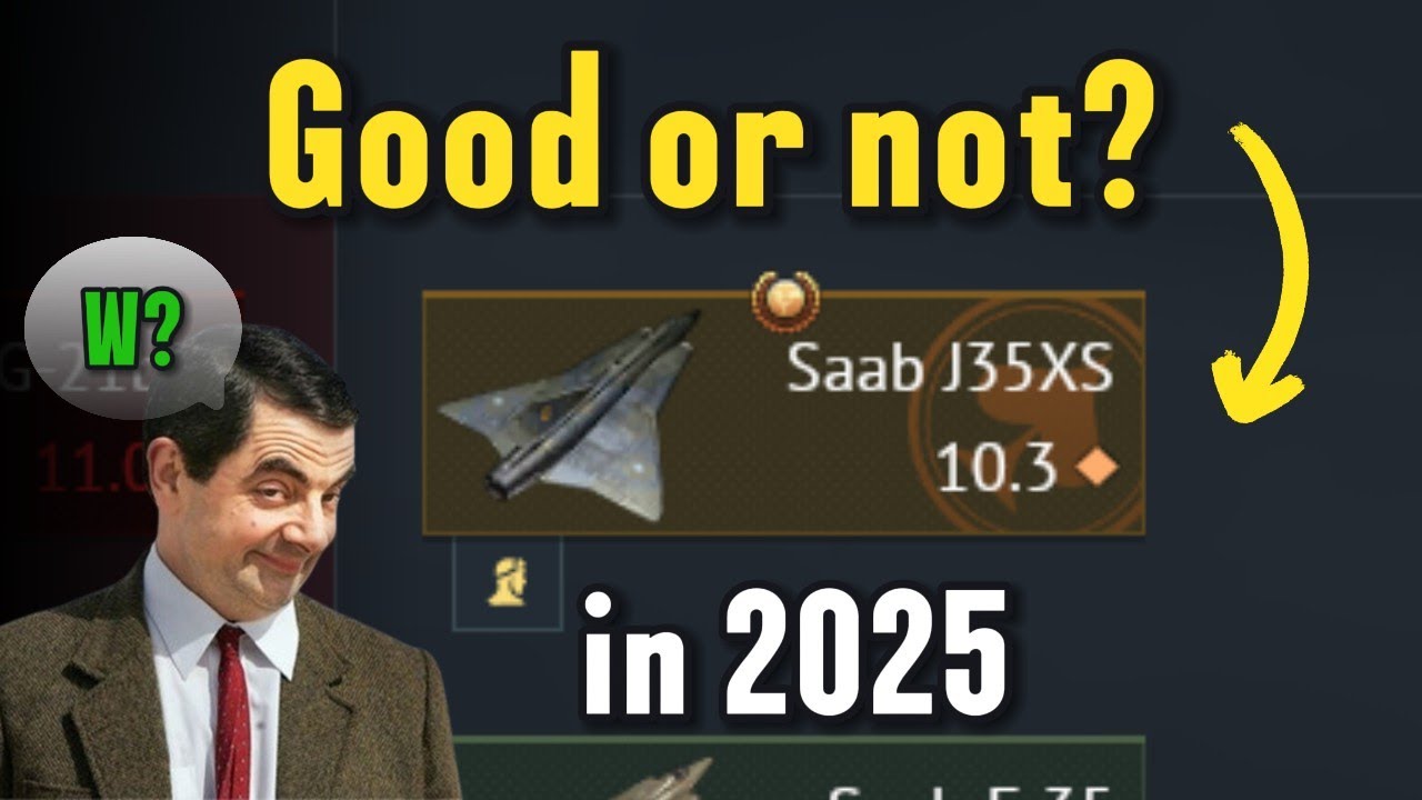 J35XS Draken in 2025 - War Thunder Guide