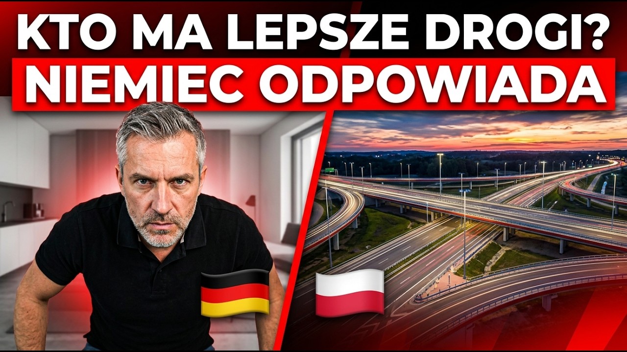 Niemiecki kierowca SZCZERZE o polskich drogach. 'WRACAM i chcę PŁAKAĆ