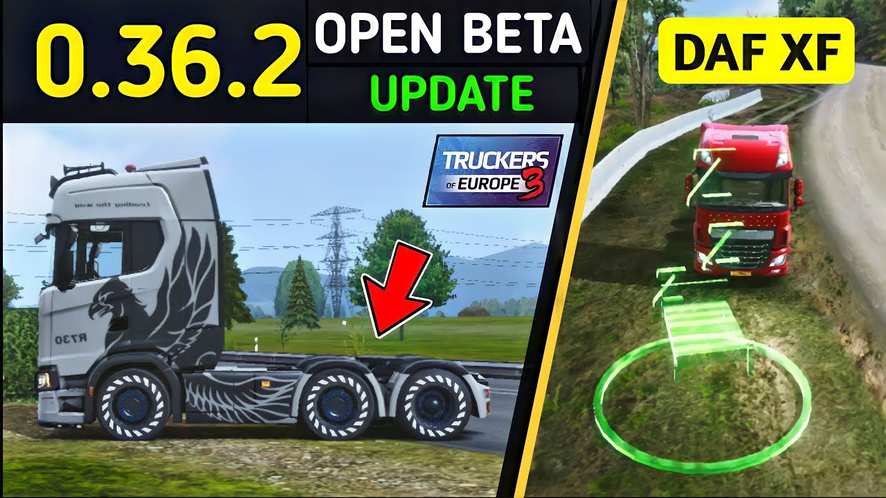 🚚New Features And Details! In Truckers Of Europe 3 New Update 0.36.2 🏕 | Truck Gameplay |