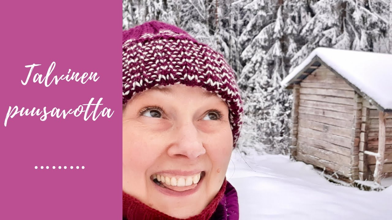 Talvinen puusavotta alkaa kuusen kaadolla - hommaa riittää koko viikonlopuksi! 🌲 // Vlogi