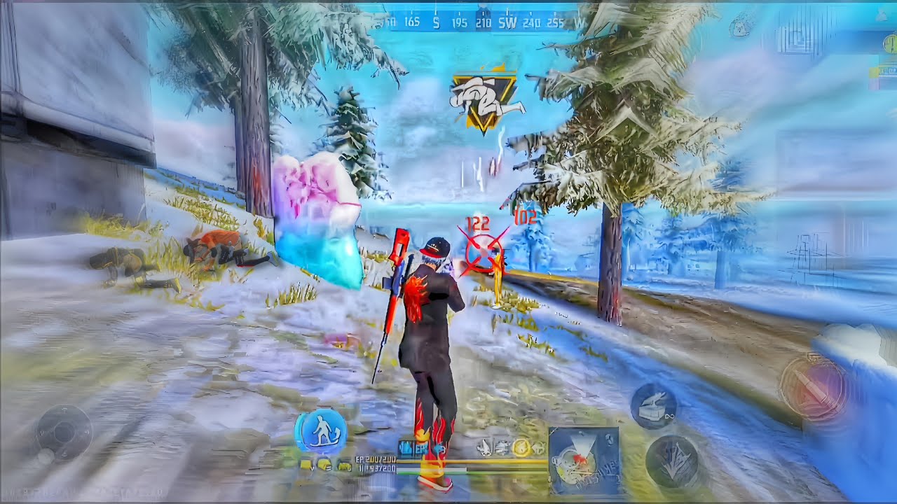 Free fire BR highlights 😱☠️⚡ Realme p3x 5g 