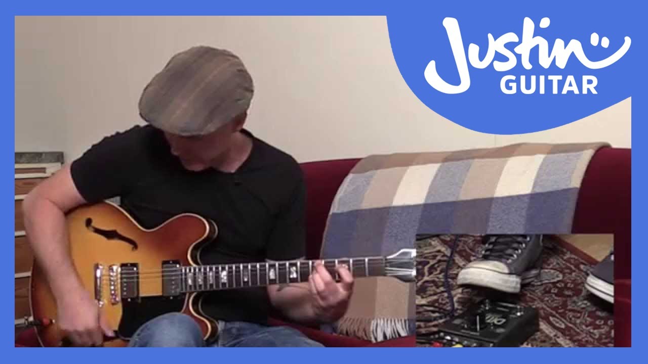 Как использовать педаль Looper — обучающий урок игры на гитаре — JustinGuitar [QA-004]