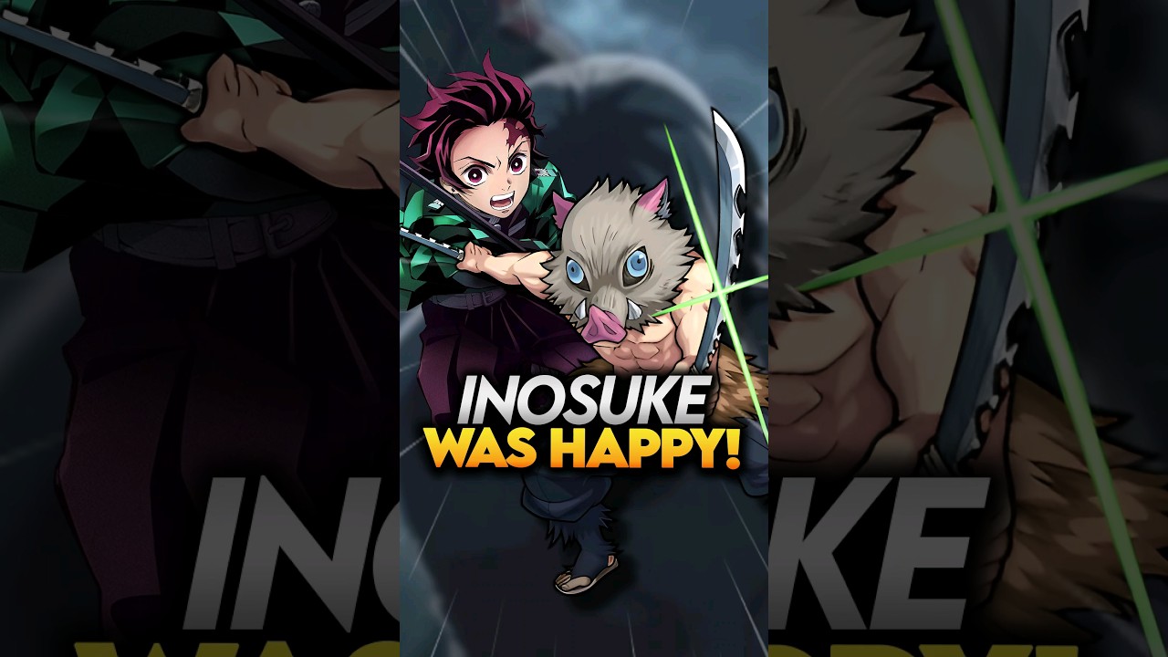 Did you notice when Inosuke Was Fighting Spider Demon... Demon Slayer Explained #demonslayer #shorts