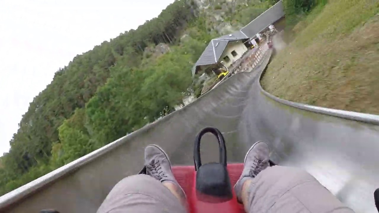 Frankenrodel - Erlebnisfelsen Pottenstein (Onride) Sommerrodelbahn