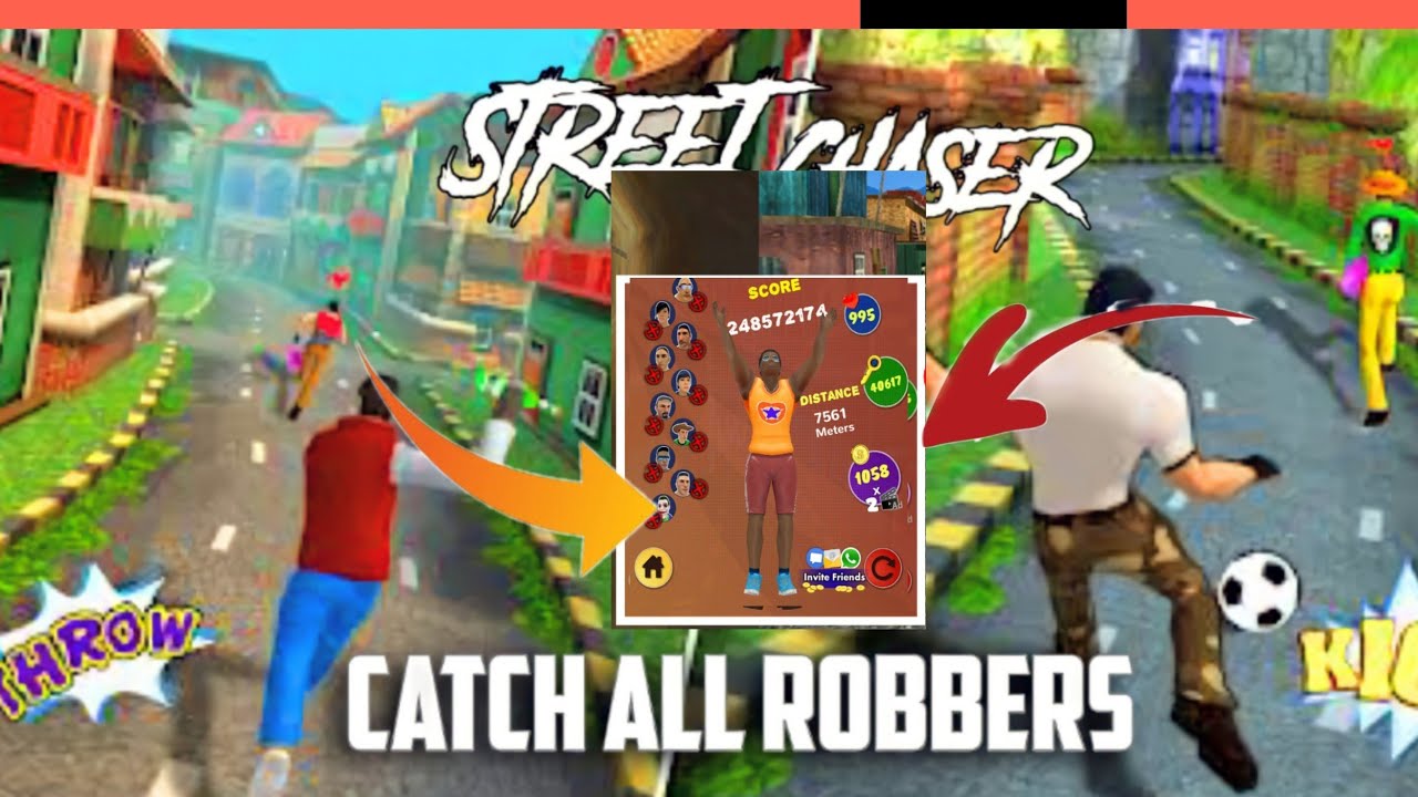 street chaser chase catch all robbers street chaser catch final robber catch last robber 2022 game
