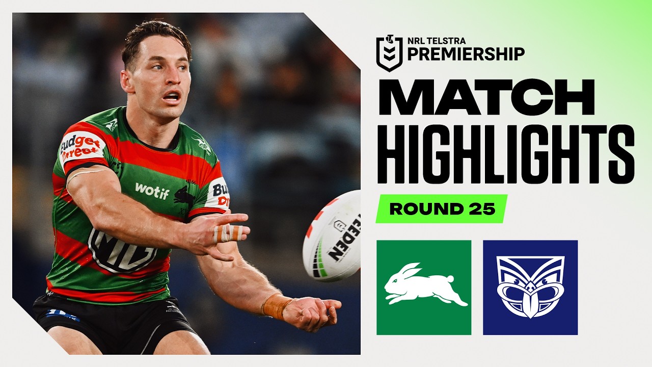 NRL 2026 | Rabbitohs v Warriors | Match Highlights | Round 25