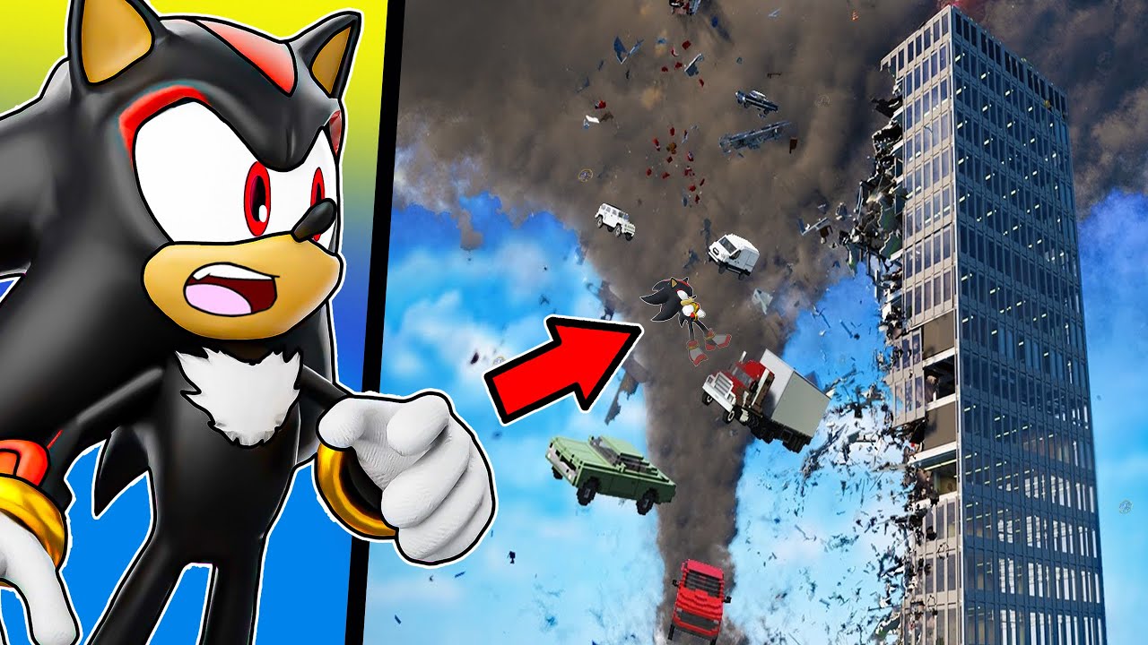 GIANT Tornado Vs Shadows House!!