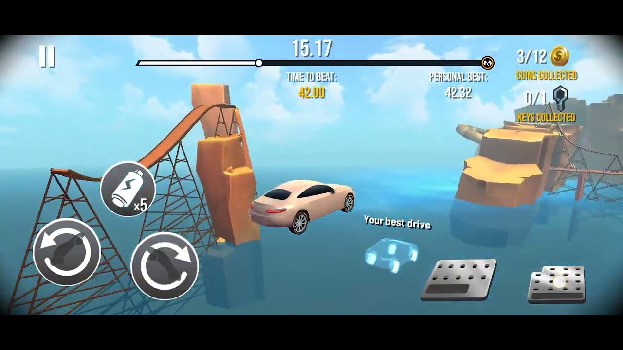 Stunts car extreme video 