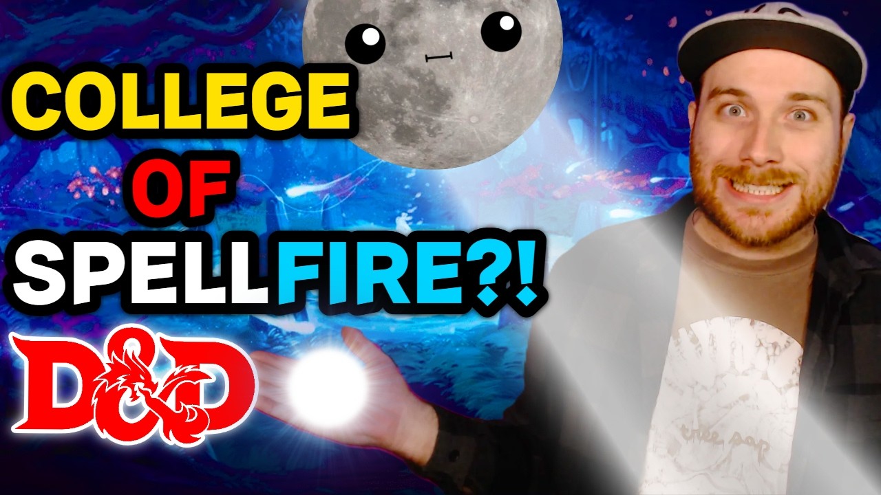 The Moon Bard Sorcerer: A Moonbeam Build |  D&D 5.5E 2024 | Heroes of Faerun