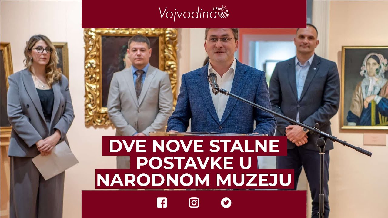 Nikola Selaković prisustvovao otvaranju dve nove stalne postavke u Narodnom muzeju Zrenjaninu
