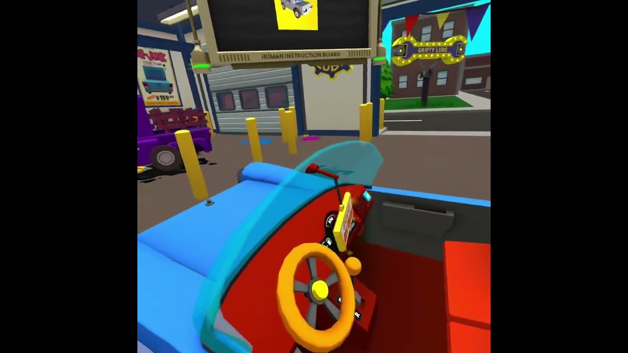 I fix tiny cars in VR