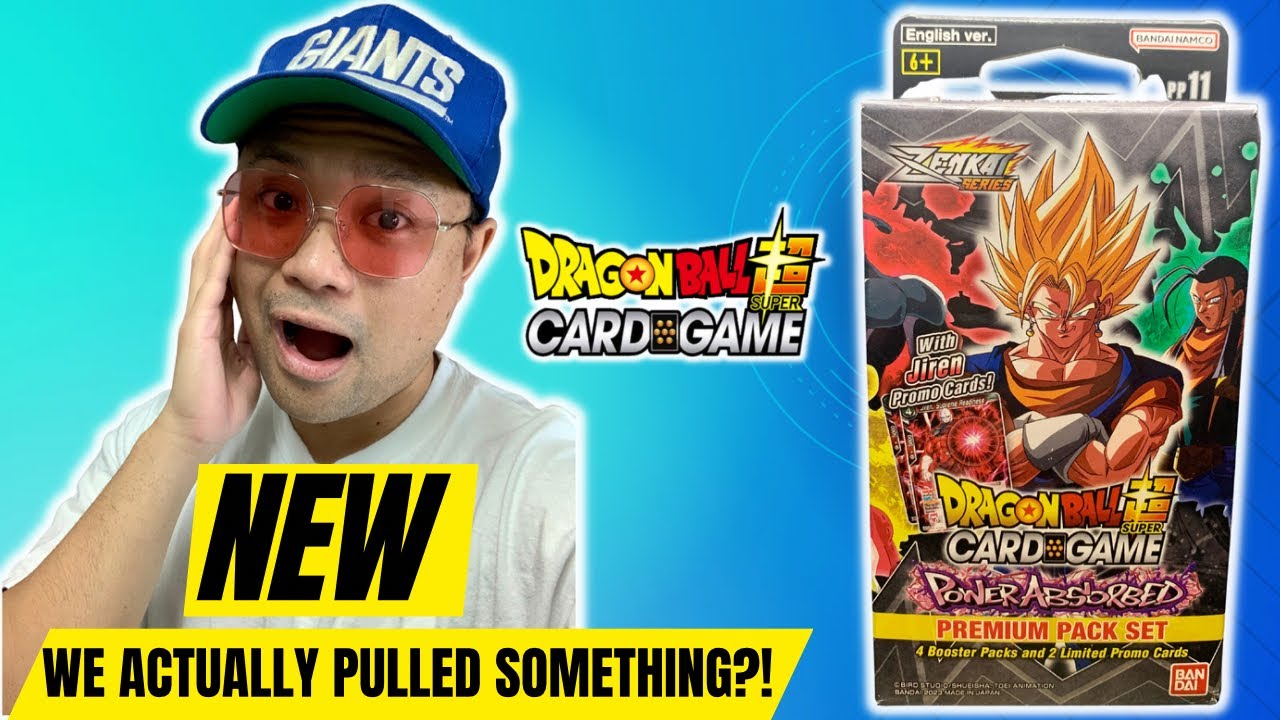Pulled From A Premium Pack?! NEW Dragon Ball Super - Power Absorbed - Premium Pack