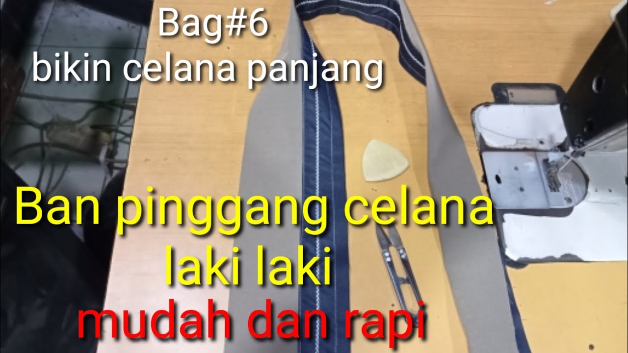 cara bikin ban pinggang celana laki laki