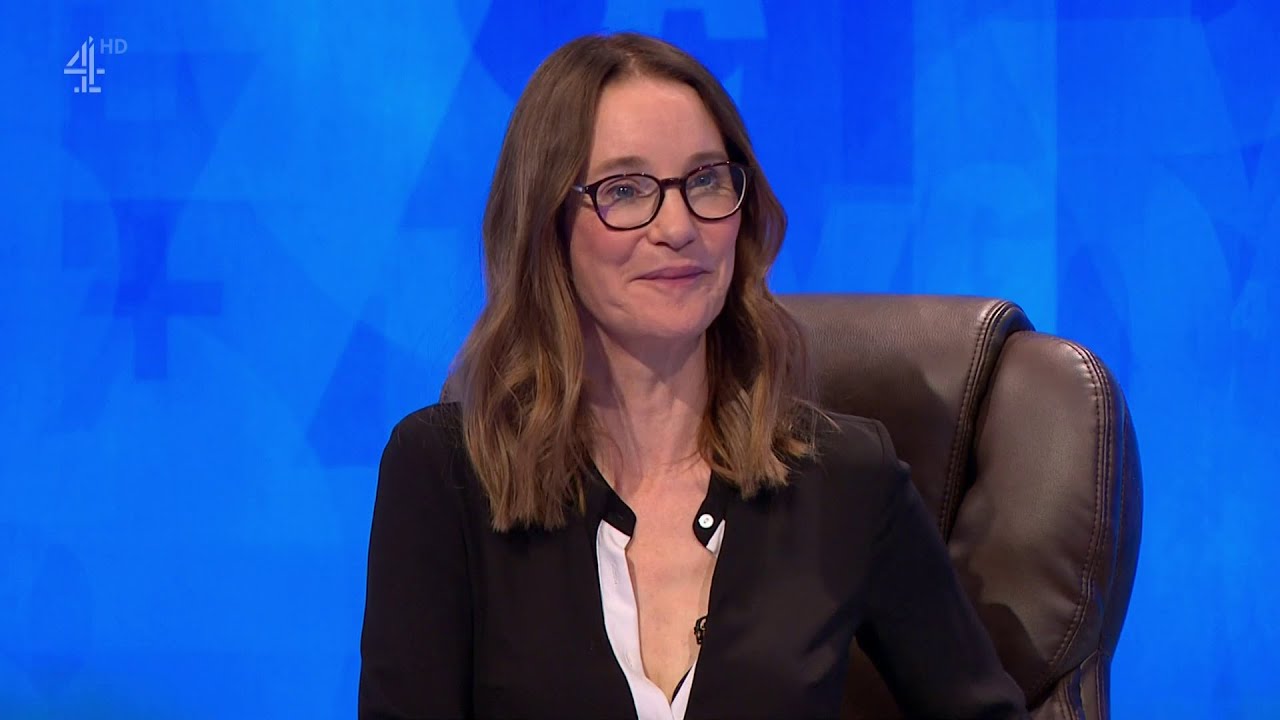 Susie Dent @three buttons undone