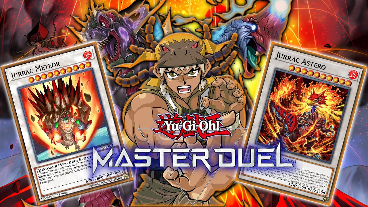 Breaking Dinos With New Jurrac Support! Jurrac Dino Deck! [Yu-Gi-Oh! Master Duel] Gameplay Ranked