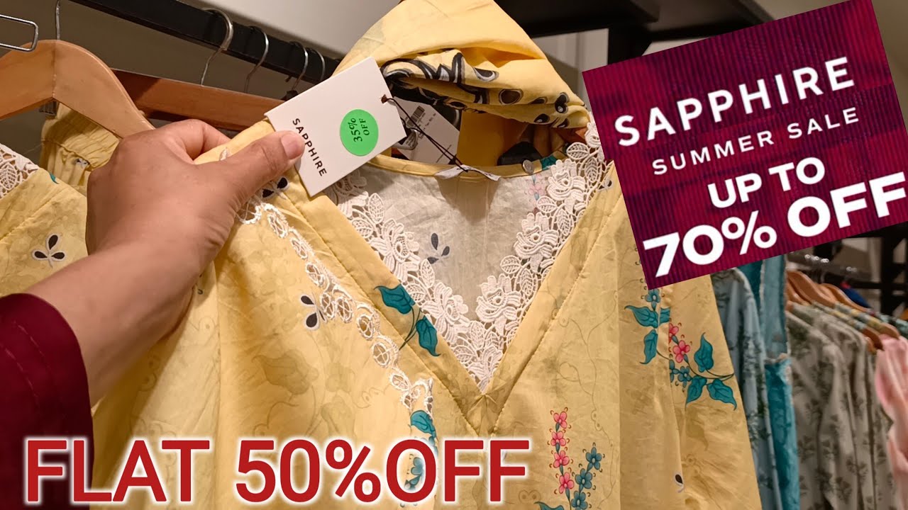Sapphire Sale Flat 50% 35% Off 😍 Sapphire Mid Summer Sale 2026❣️ sapphire Sale Today🛍