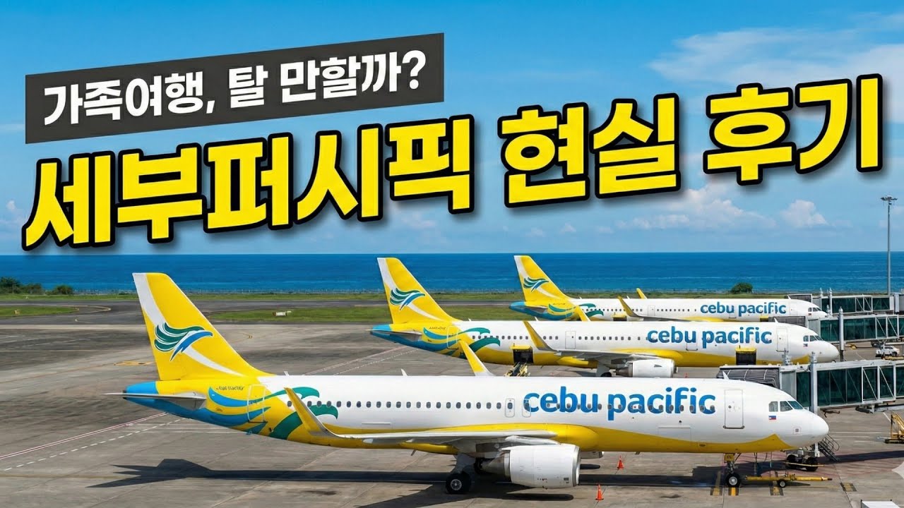 세부퍼시픽 가족여행 현실후기 | 아이 둘 데리고 탈만할까? (인천-세부)