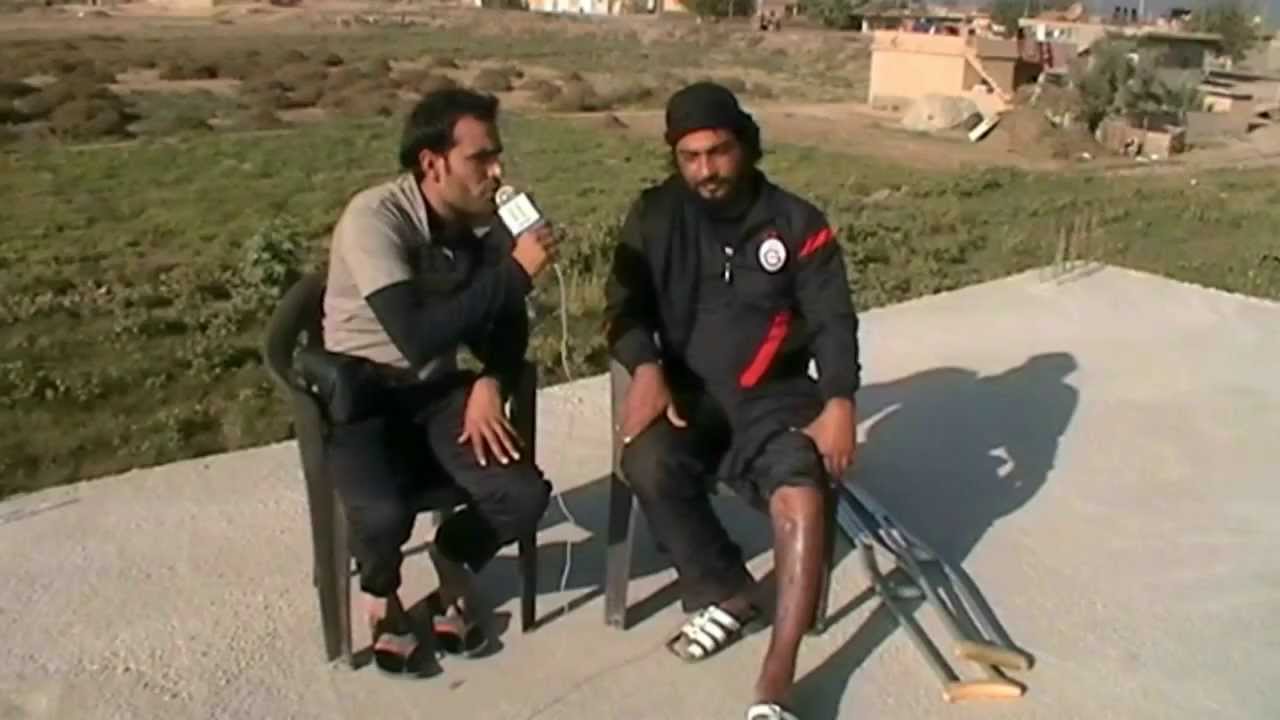 جوله ميدانيه مع احد المصابين بلواء الصواريخ قناه دير الزور الفضائيه