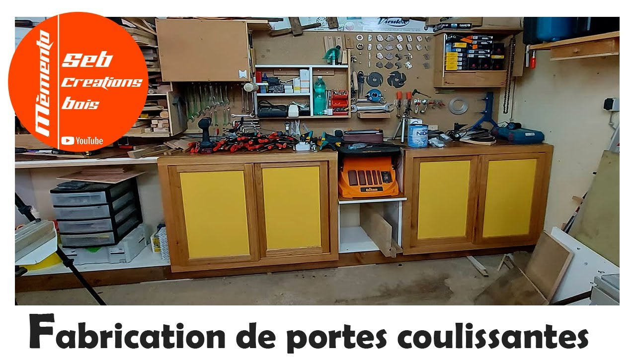 Fabrication de portes coulissantes - 100% bois