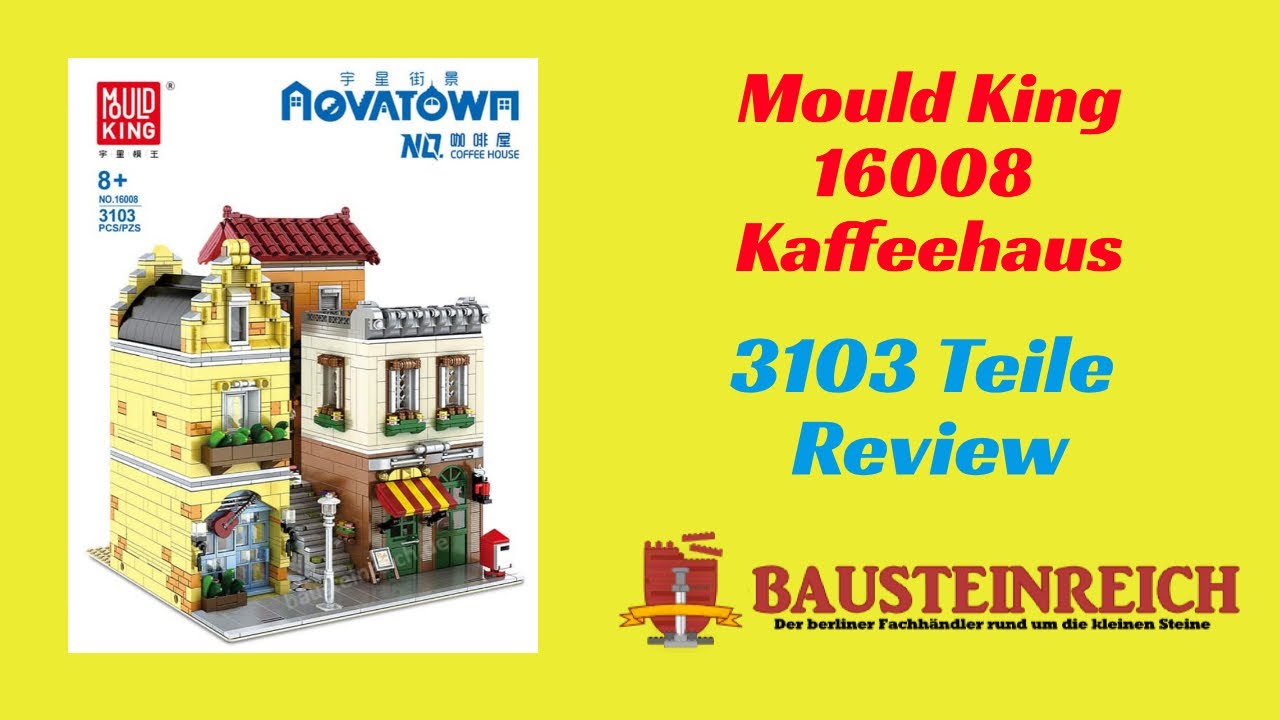 Mould King 16008 Das Kaffeehaus - Review