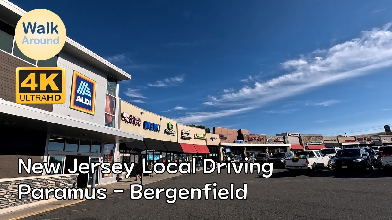 【4K60】 New Jersey Local Driving: Paramus - Bergenfield