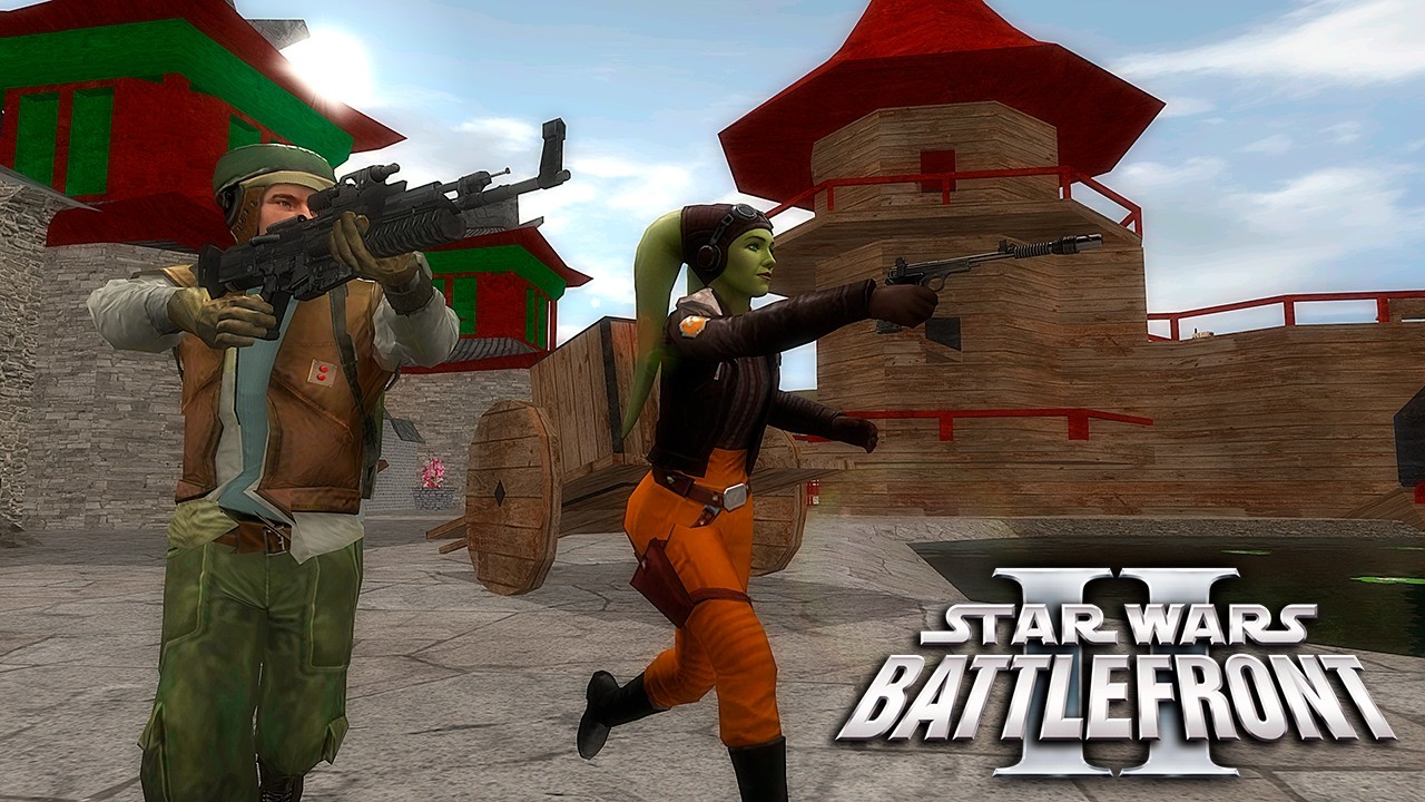 Star Wars Battlefront II - Akiva Village (1.0) - Rebels Side - Mod