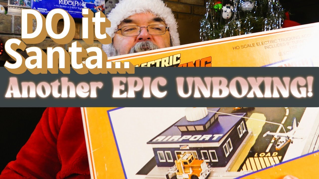 Santa has another unforgettable toy to show the young and old!  #toys #santa #unboxing #retro #80s