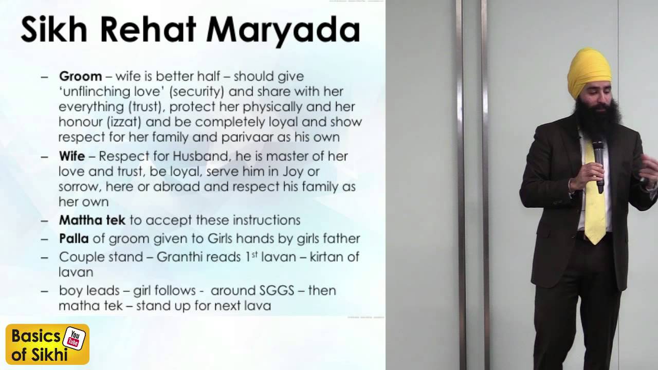 TWGC Topic #13 Part A - Anand Karaj - Maryada and Concept of marriage