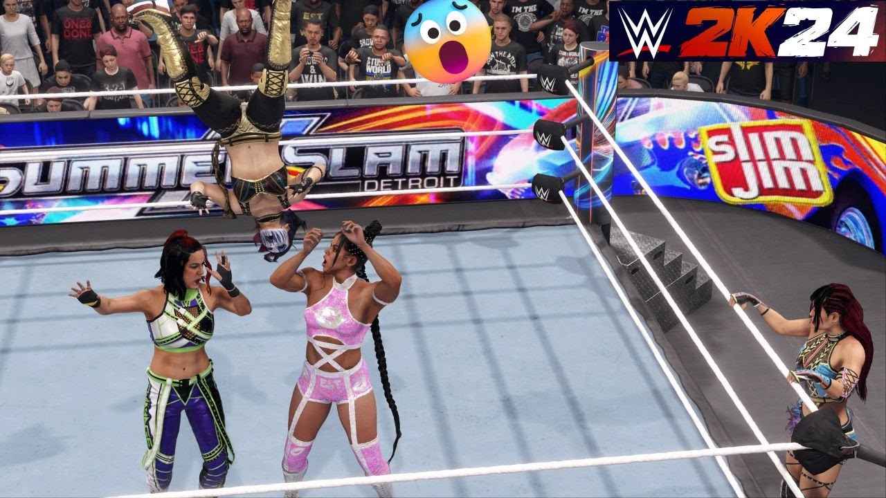 WWE 2K24 | Bianca Belair & Bayley vs Asuka & IYO SKY