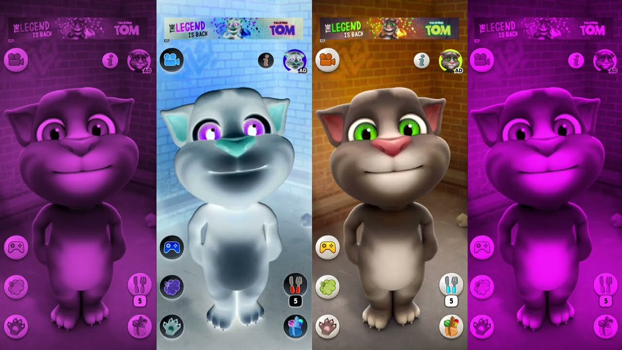 Talking Tom Cat Funny Gameplay 